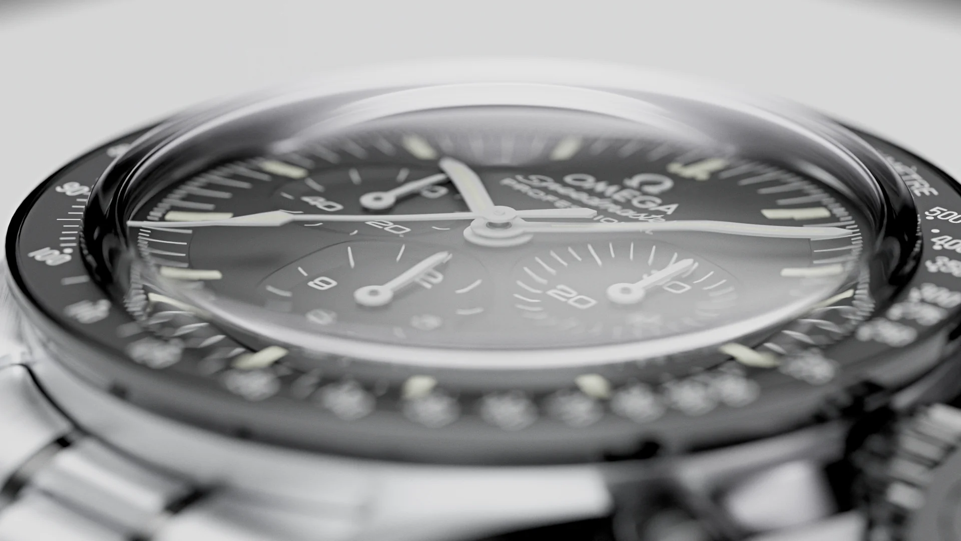 OMEGA Speedmaster CGI study